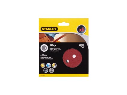 Papier brúsny pre excentrickú brúsku 115mm P120 5ks FATMAX STA32012