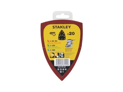 Sada brúsnych papierov DELTA dierované 20ks FATMAX STA31705