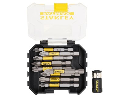 Sada 10 dielna torzných bitov PZ 50mm s držiakom bitov FATMAX