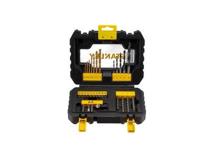 Sada vrtákov do kovu, dreva, muriva Titanium 31ks FATMAX