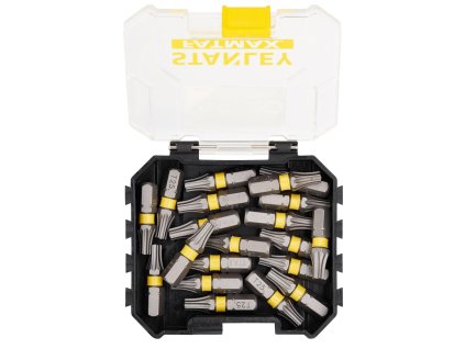 Sada bitov pre rázové uťahováky 20 dielna 25mm T25 FATMAX STA88571