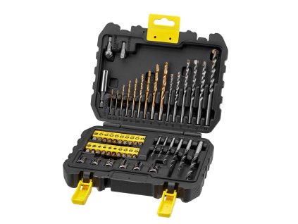 Sada vrtákov, skrutkovacích bitov, nástrčných hlavíc 50ks FATMAX STA88546