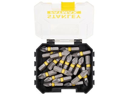 Sada bitov pre rázové uťahováky 20 dielna 25mm PZ2 FATMAX STA88568