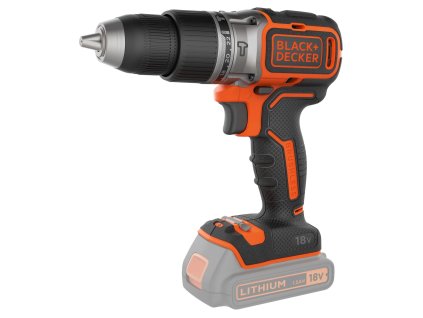Vŕtačka príklepová bezuhlíková 18V bez AKU a nabíjačky Black and Decker BL188N