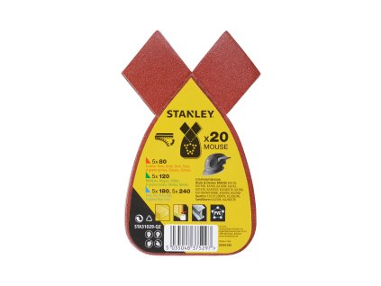 Sada brúsnych papierov pre brúsku Mouse 20ks FATMAX STA31029