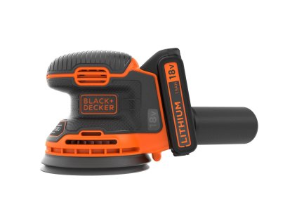 Brúska excentrická 18V 125mm 1,5Ah Li-Ion Black and Decker BDCROS18