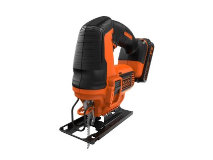 PÍLA PRIAMOČIARA AKU s predkmitom 18V/2Ah Li-Ion, nabíjačka Black and Decker BDCJS18