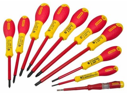 Sada izolovaných skrutkovačov FatMax® 1000V 10 dielna v kufríku STANLEY FMHT62573-0