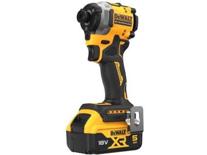 Uťahovač rázový 1/4" 206Nm 18V XR 2x5,0Ah bezuhlíkový DEWALT DCF850P2T