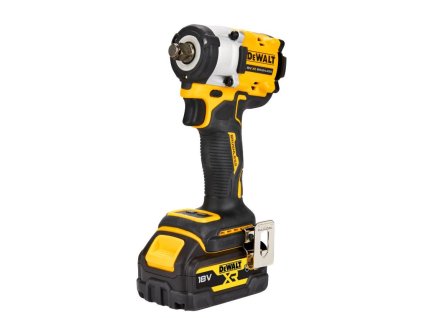 Uťahovač rázový 1/2" krúžok 406Nm 18V 2x5,0Ah PUR vložka GFN kryt DEWALT