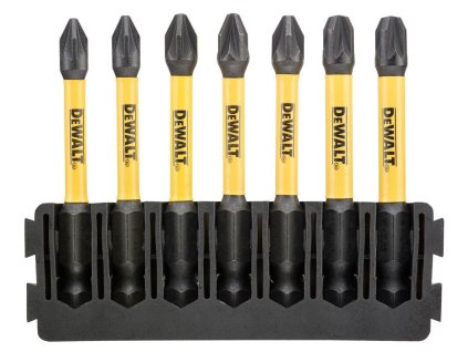 Sada Tough Case - držiak 7ks bitov 57mm + (PZ1, PZ2, PZ3) FLEXTORQ DEWALT DT70822