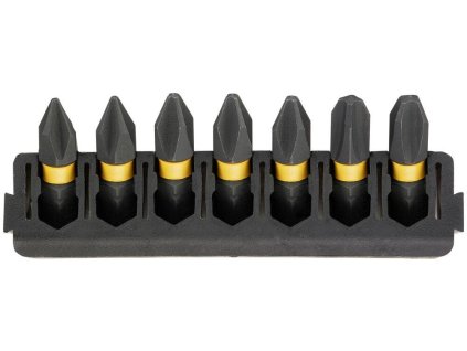 Sada Tough Case - držiak 7ks bitov 25mm + (PH1, PH2, PH3) FLEXTORQ DEWALT