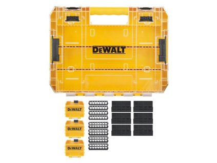 Sada Tough Case veľká - malé púzdro + držiak 7ks bitov 25mm + 7ks bitov 57mm DEWALT DT70804