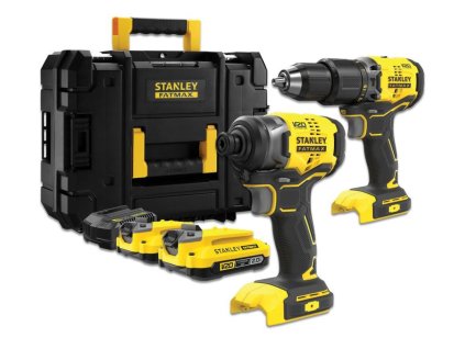 Kombo sada náradia 18V V20 2x2,0Ah Tstak (SFMCD715+SFMCF810) FATMAX SFMCK461D2T