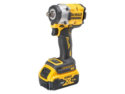 Uťahovač rázový 1/2" krúžok 406Nm 18V XR 2x5,0Ah Tstak bezuhlíkový DEWALT DCF921P2T