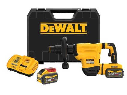 Kladivo sekacie 6kg FLEXVOLT 54V SDS MAX 10,5J 2x9,0Ah DEWALT DCH832X2