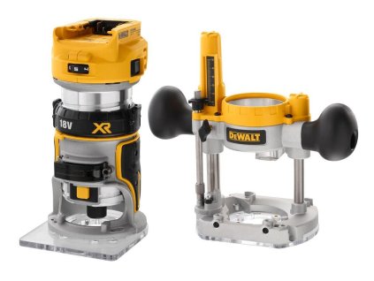 Fréza kombinovaná 8mm 18V bez AKU DEWALT DCW604N