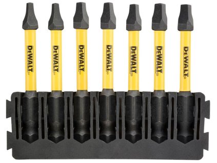 Sada Tough Case - držiak 7ks bitov 57mm + (SQ1, SQ2, SQ3) FLEXTORQ DEWALT DT70824