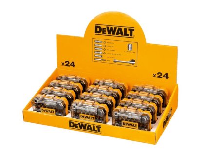 Sada 24 dielna skrutkovacích nástavcov 25mm (BALENIE PROMO 12X) DEWALT DT71516M