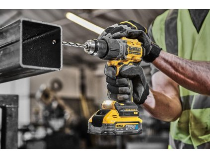 Vŕtačka príklepová 34/90Nm 18V XR PowerStack 2x5,0Ah bezuhlíková DEWALT DCD805H2T