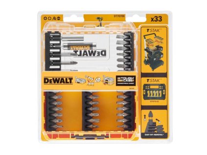 Sada bitov 33 dielna bity 25mm DEWALT DT70709