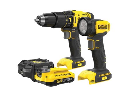 Kombo sada náradia 18V V20 1x2,0Ah (SFMCD711+SFMCL020) FATMAX SFMCK210D1