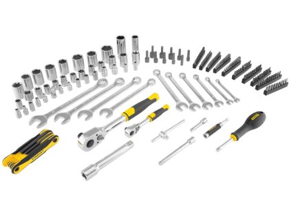 Sada náradia kombinovaná 175 dielna 1/4" a 1/2" kufrík STANLEY STMT17380-1