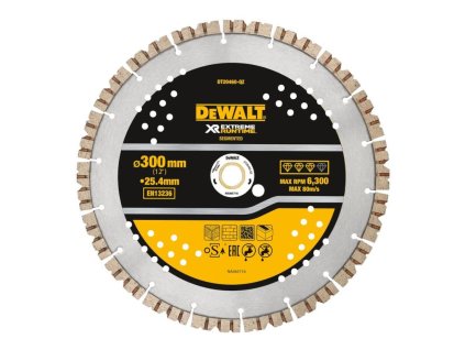Kotúč segmentový diamantový ELITE 300x25,4mm DEWALT DT20460