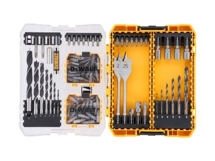 Sada bitov a vrtákov 100 dielna (POZI) stredné púzdro ToughCase DEWALT