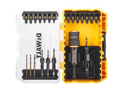 Sada vrtákov vodiacich so záhlbníkom 22 dielna FLEXTORQ DEWALT DT70779T