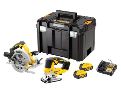 KOMBO SADA 18V 2x5,0Ah (DCS570+DCS334) DEWALT DCK2012P2T