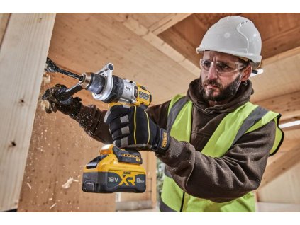 Vŕtačka/Skrutkovač s príklepom, 18V XR 8,0Ah bezuhlíková DEWALT DCD1007WW1T