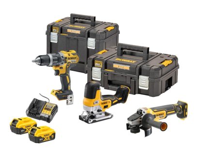 KOMBO SADA 18V 2x5,0Ah (DCD796+DCS335+DCG405) Tstak II DEWALT DCK329P2T
