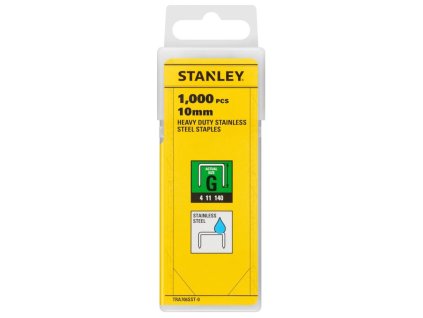 Spony nerezové 10mm (3/8") typ G 4/11/140 1000ks STANLEY