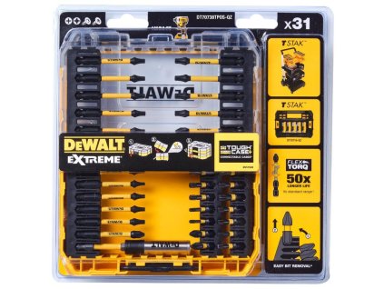 Sada bitov 31 dielna FLEXTORQ TORSION EXTREME promo balenie DEWALT DT70738TPOS
