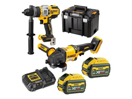 KOMBO SADA 28V (DCD999+DCG418 FLEXVOLT) TSTAK DEWALT DCK2016T2T