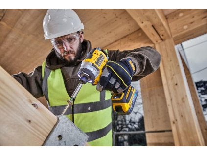 Uťahovač rázový 1/4" 250Nm 18V XR bez AKU Tstak bezuhlíkový DEWALT DCF860NT