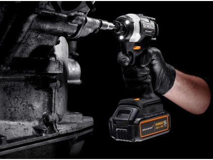 Uťahovač rázový 1/4" 206Nm 18V XR 2x5,0Ah Tstak MCLAREN DEWALT DCF85MP2T