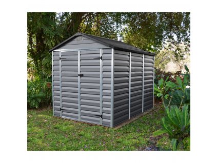 záhradný domček Palram Skylight 6x8 šedý