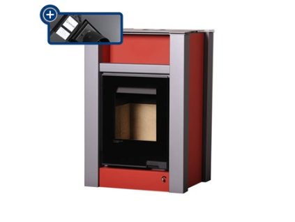 kamna lend cervena elektronicka regulace