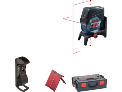 Krížovo-bodový laser Bosch GCL 2-50 C + RM 2 + BM 3, L-Boxx - 0601066G03