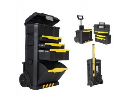 Box pojazdný so zásuvkami Rolling Workshop STANLEY