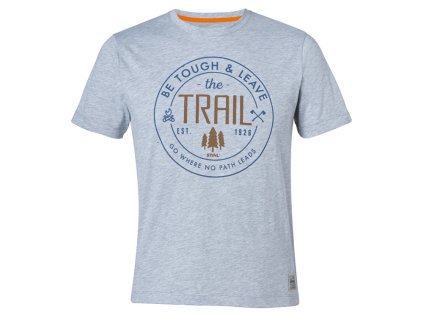 Tricko sivé „BE TOUGH“ L