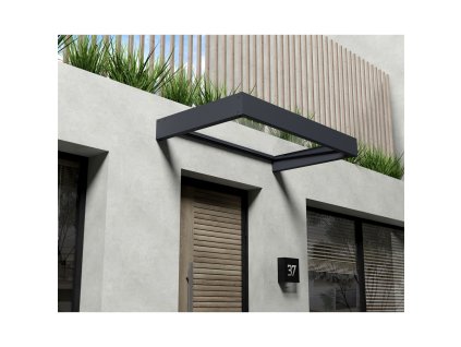 vchodová stříška Palram - Canopia Sophia 1600 čirá  + 9 mm nôž odlamovací, plastový