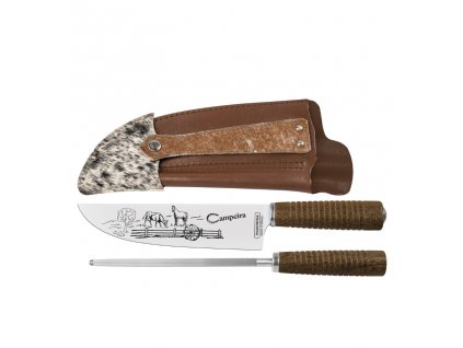 Tramontina Gaucho Campeira lovecký nôž s ocieľkou