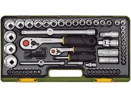 gola sada PROXXON 65-dielna 1/4"-1/2" 23286