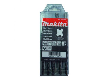 sada vrtákov SDS-PLUS 5-dielna MAKITA D-00795