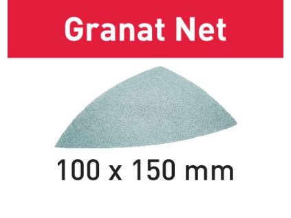 Festool Sieťové brúsne prostriedky STF DELTA P80 GR NET/50 Granat Net