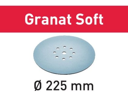 Festool Brúsny kotúč STF D225 P180 GR S/25 Granat Soft