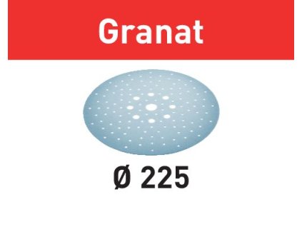 Festool Brúsny kotúč STF D225/128 P180 GR/5 Granat